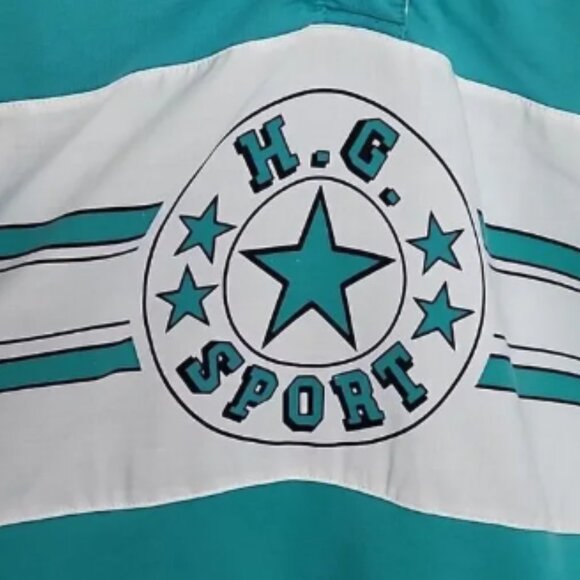 Vintage Hunter's Glen Long Sleeve Polo Shirt Size Large - Picture 3 of 5